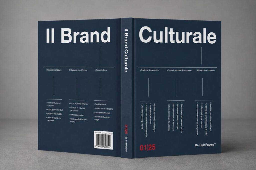 Il Brand Culturale, libro edito da Be-Cult Papers